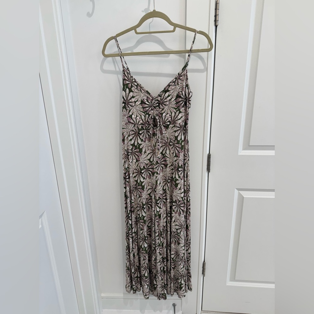 Anthropologie XS Jumpsuit with keyhole & adjustable straps with tags!!